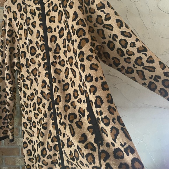 🐆 NWOT Rachel Zoe leopard sweater - Picture 5 of 8